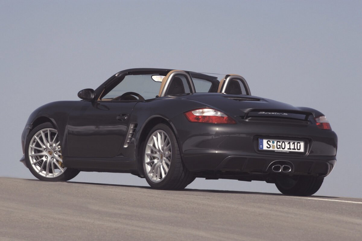 2007 Porsche Boxster S with a SportDesign Package rear