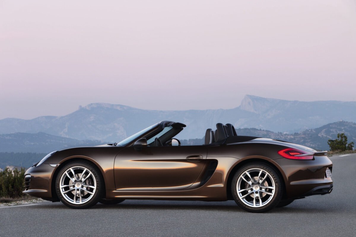 2013 Porsche Boxster exterior side view