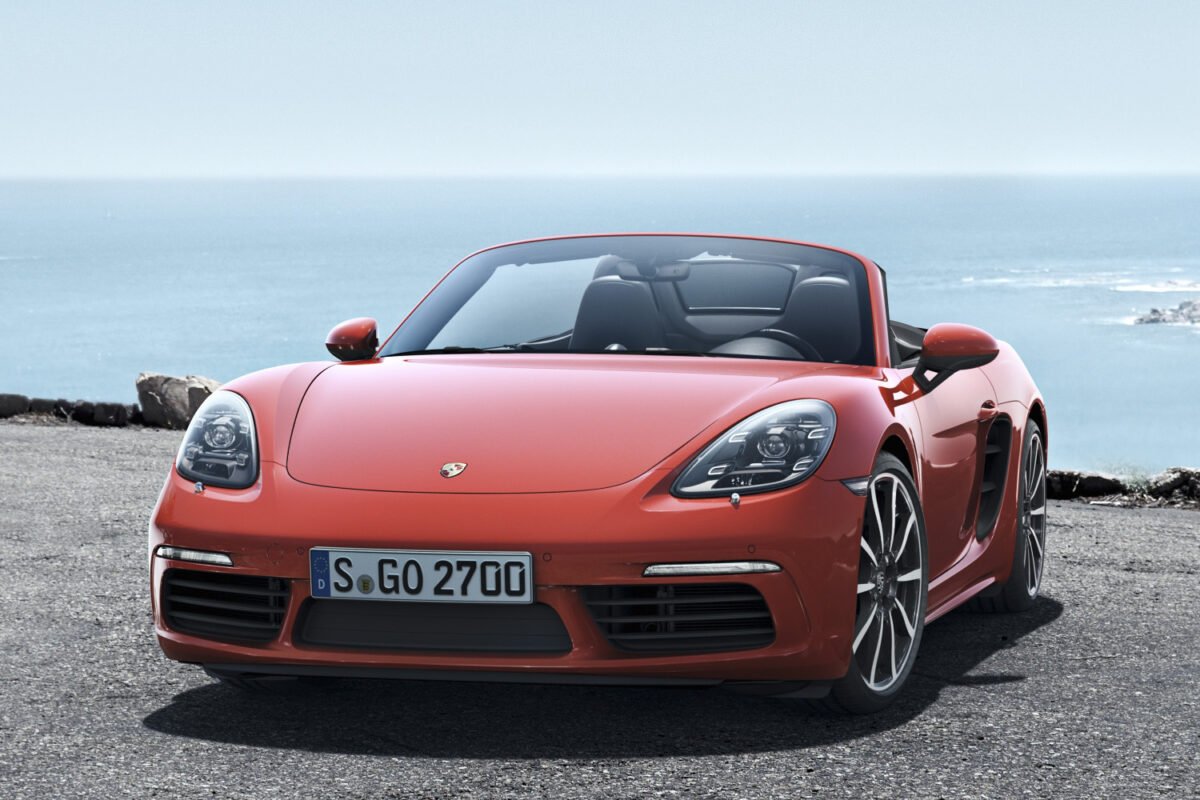 2017 Porsche 718 Boxster exterior front view