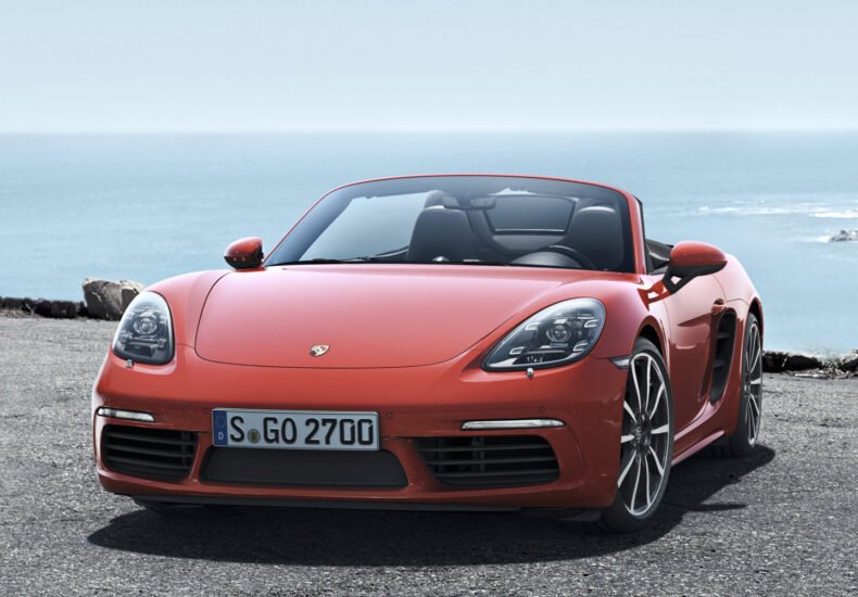 2017 Porsche 718 Boxster exterior front view