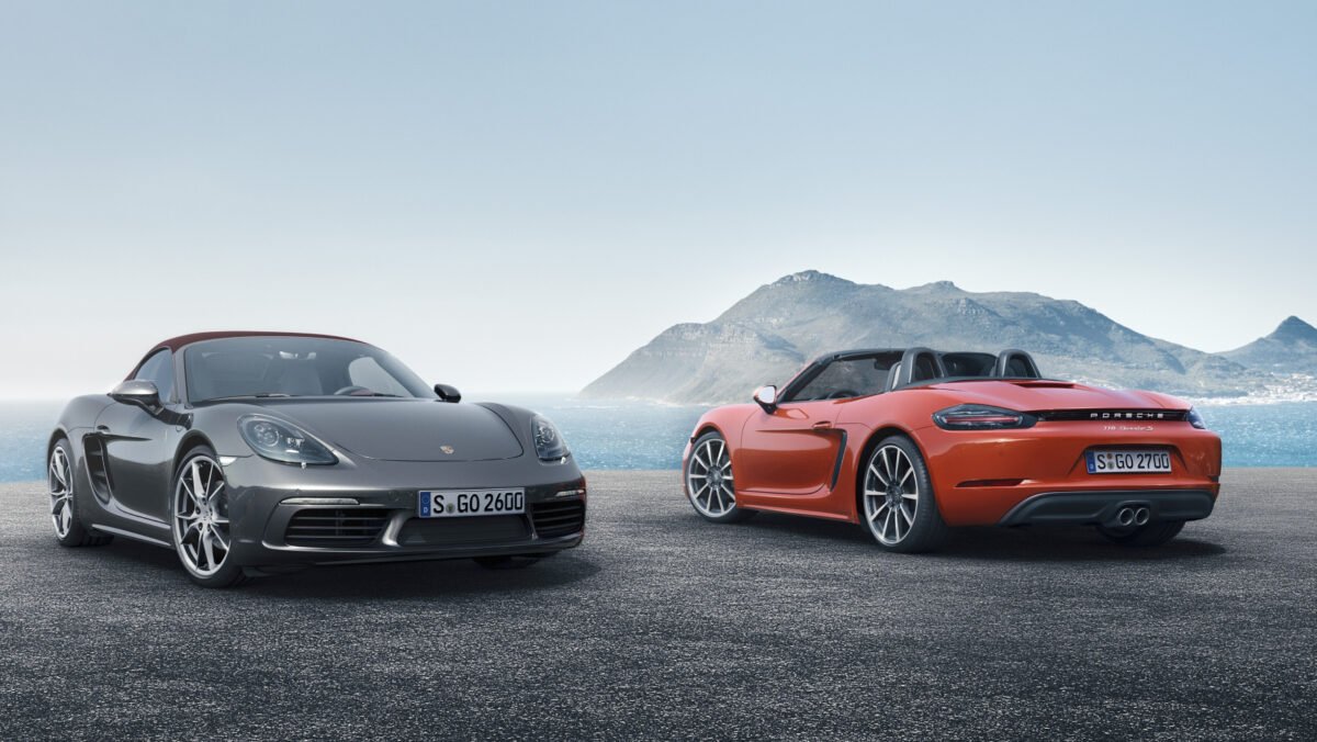 2017 Porsche 718 Boxster and 718 Boxster S