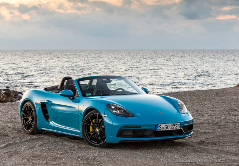 2018 Porsche 718 Boxster GTS in Miami Blue