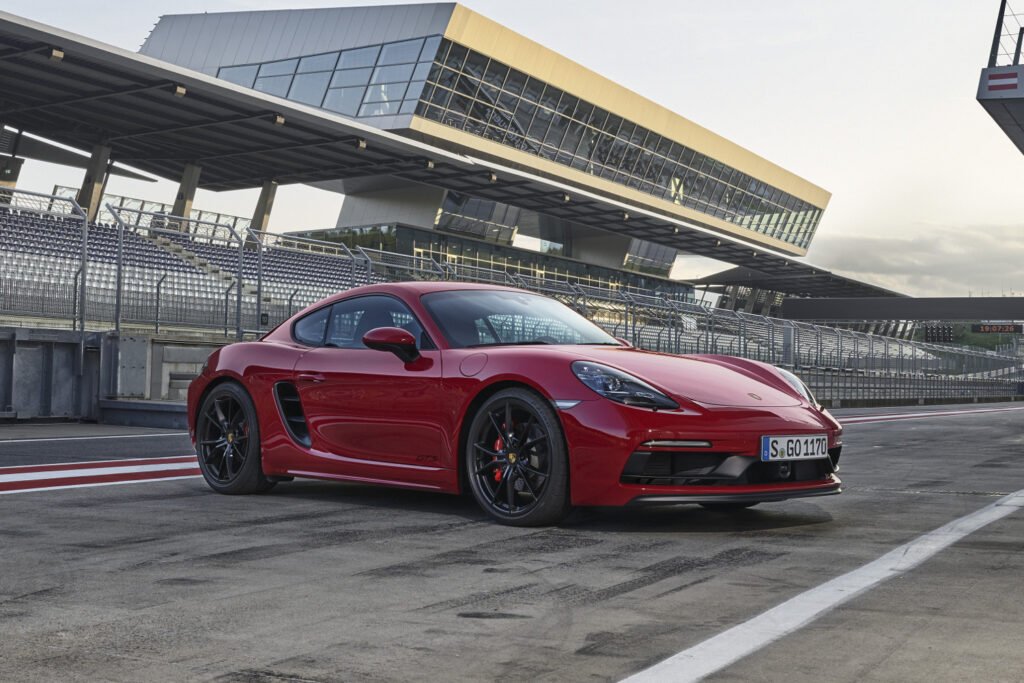 2018 Porsche 718 Cayman exterior front