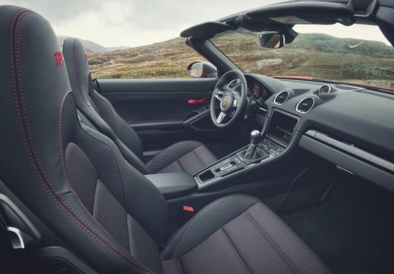 2020 Porsche 718 Boxster T interior