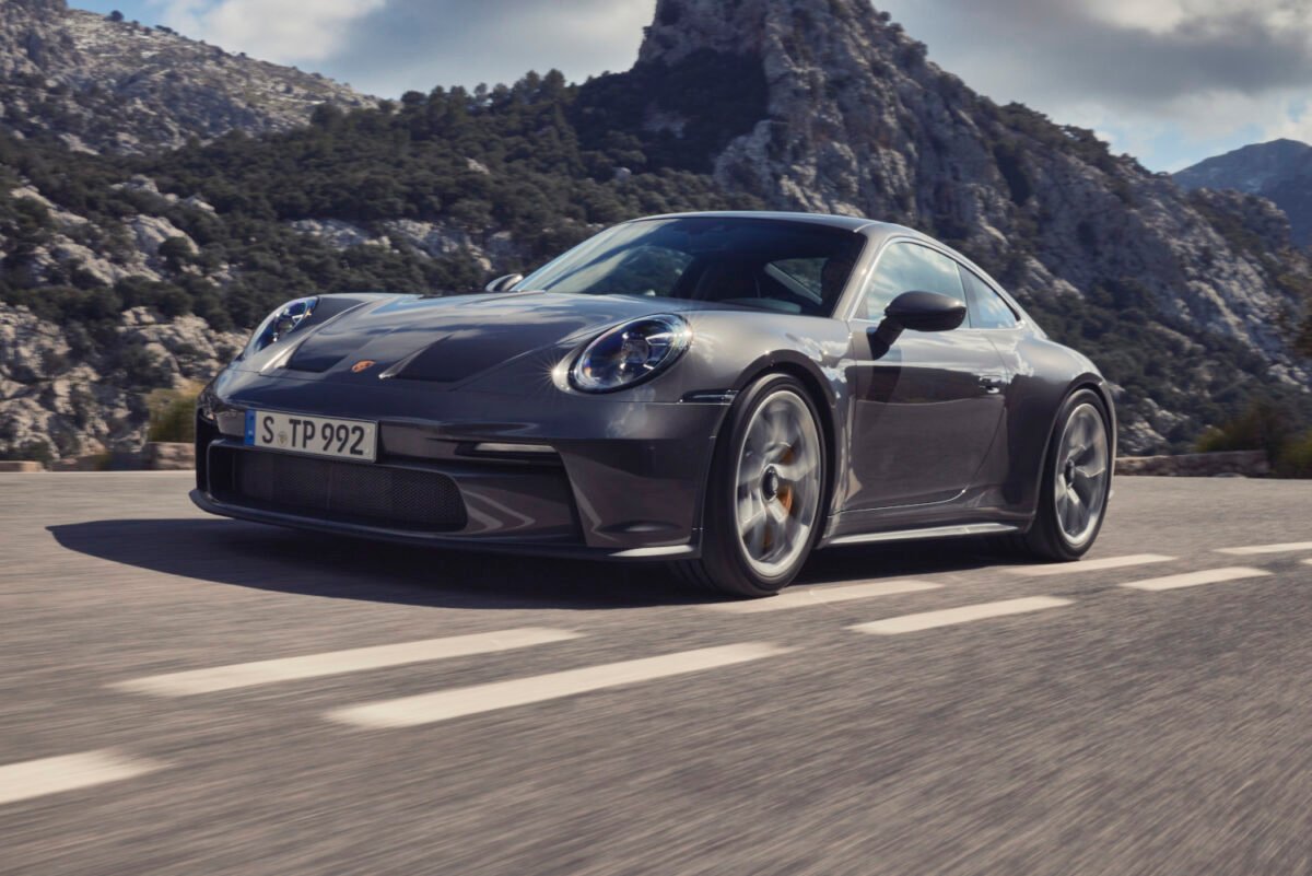 2022 Porsche 911 GT3 Touring Package on the road front side