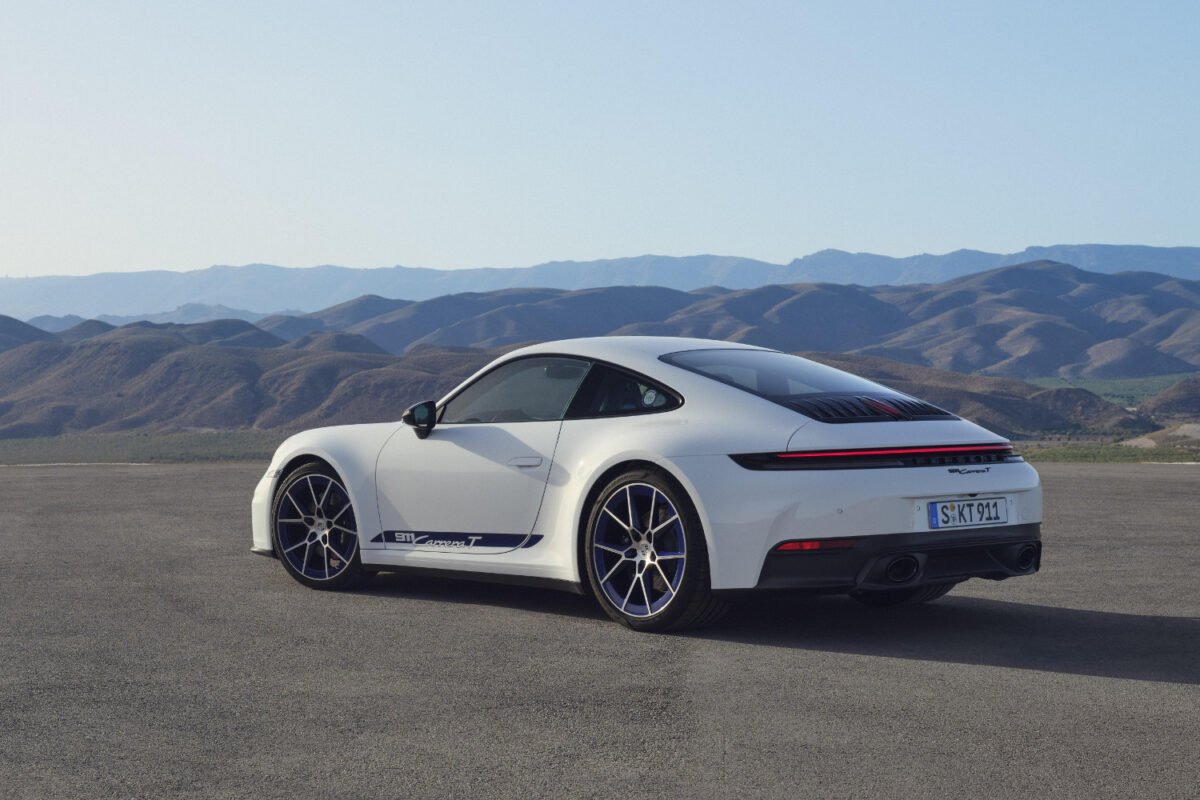 2025 Porsche 911 Carrera T Coupe rear view