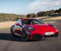 Porsche 911 Carrera 4 GTS Carmine Red front view