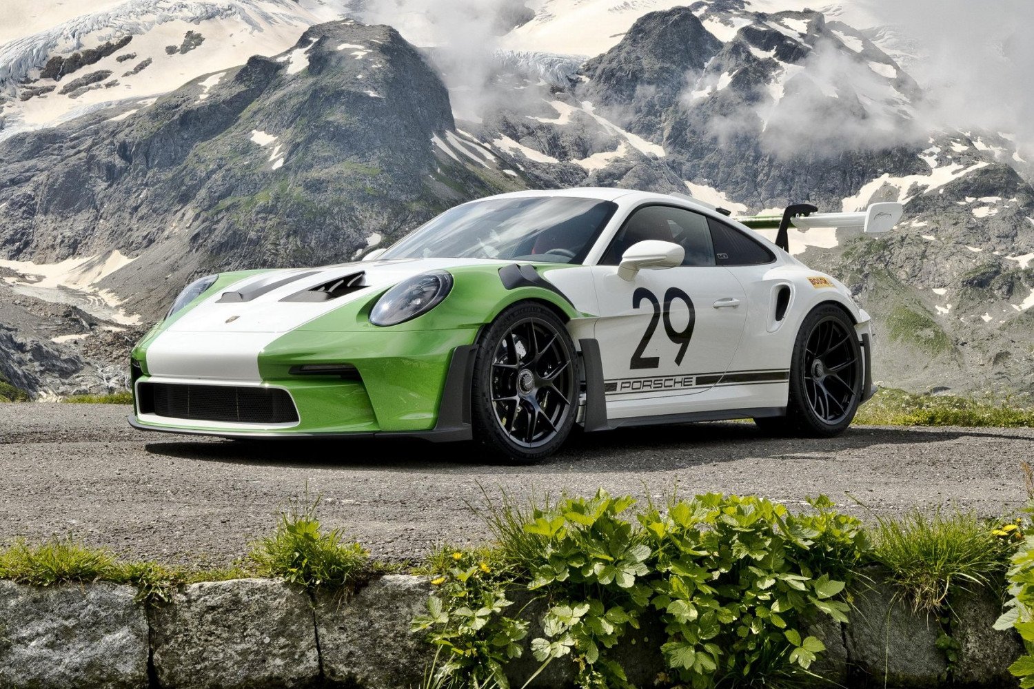 Porsche 911 GT3 RS Tribute to Jo Siffert front view