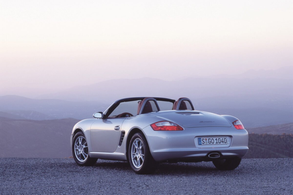 Porsche Boxster Second Generation rear view